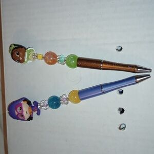 Pens with characters